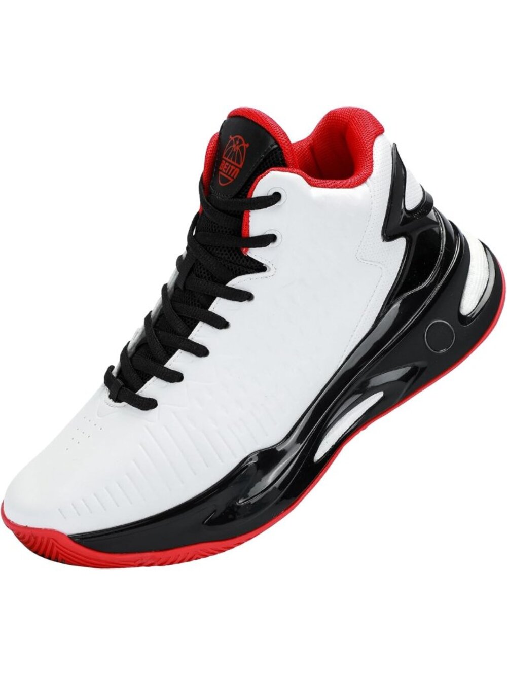 Men's Breathable High-Top Basketball Sneakers | Anti-Slip Sports Shoes